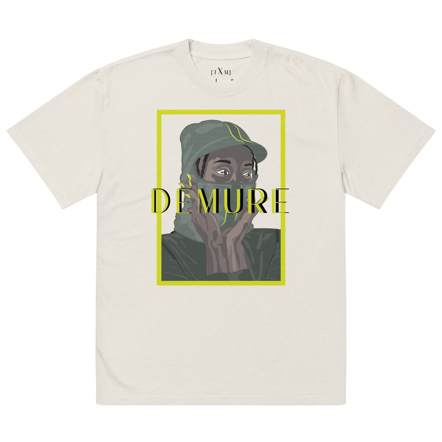 Unisex Demure Oversized T-shirt