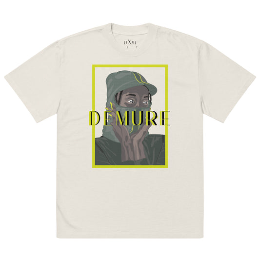 Unisex Demure Oversized T-shirt