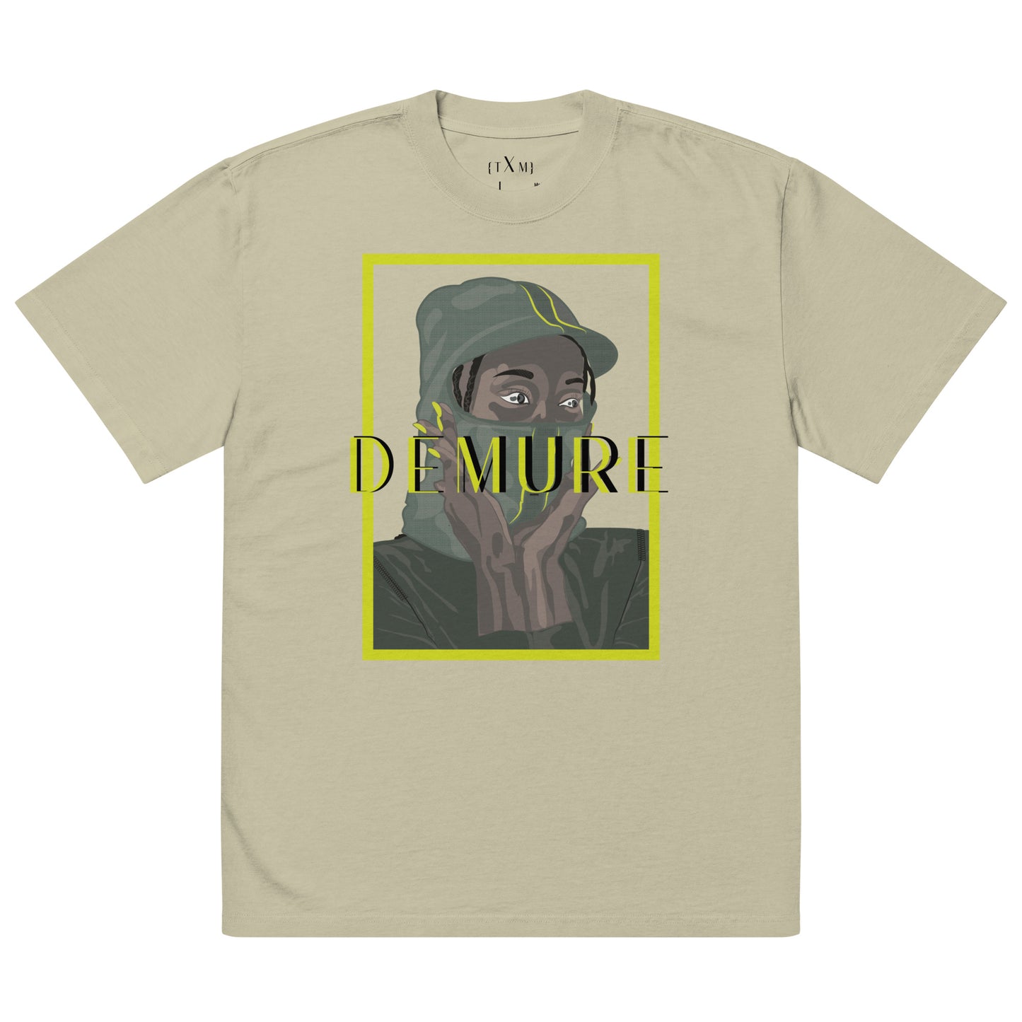 Unisex Demure Oversized T-shirt